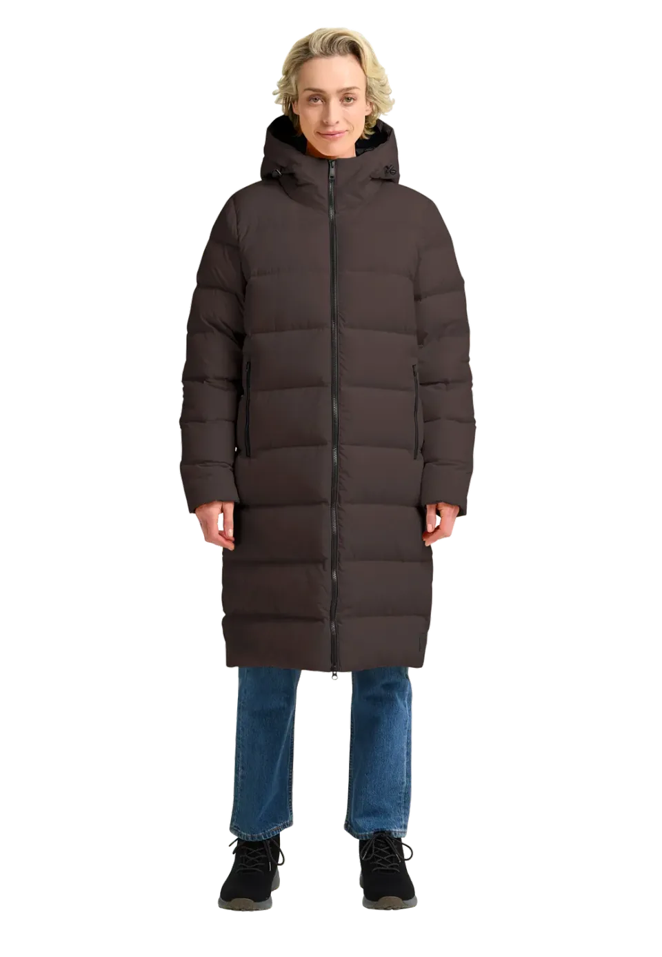 Jack Wolfskin Frozen Palace Coat W manteau duvet femme long