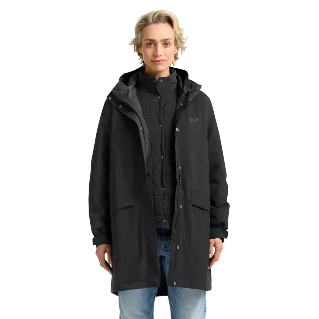 Jack Wolfskin Winterdune 3in1 Coat manteau femme imperméable