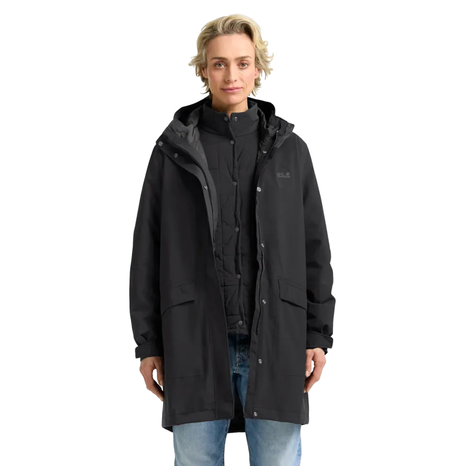 Jack Wolfskin Winterdune 3in1 Coat manteau femme imperméable