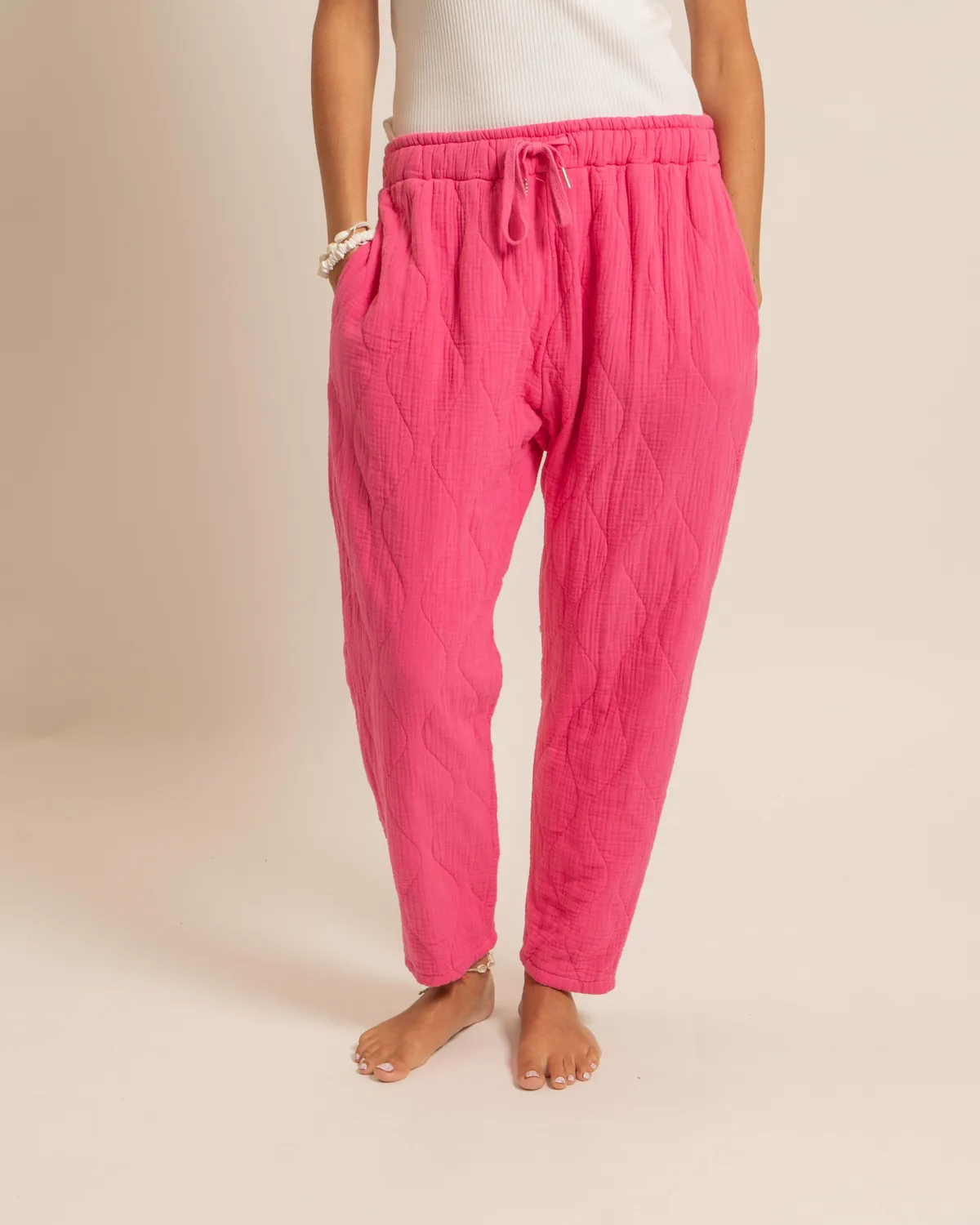 AOKYANOS Boston Fushia pantalon coton taille unique