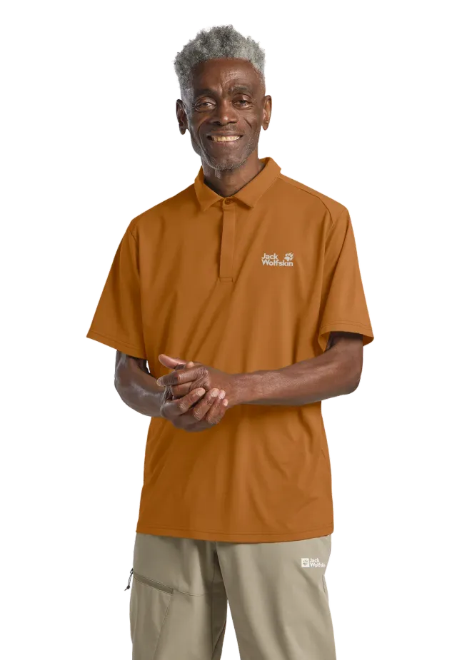 Jack Wolfskin Delgami Polo M Polo homme respirant