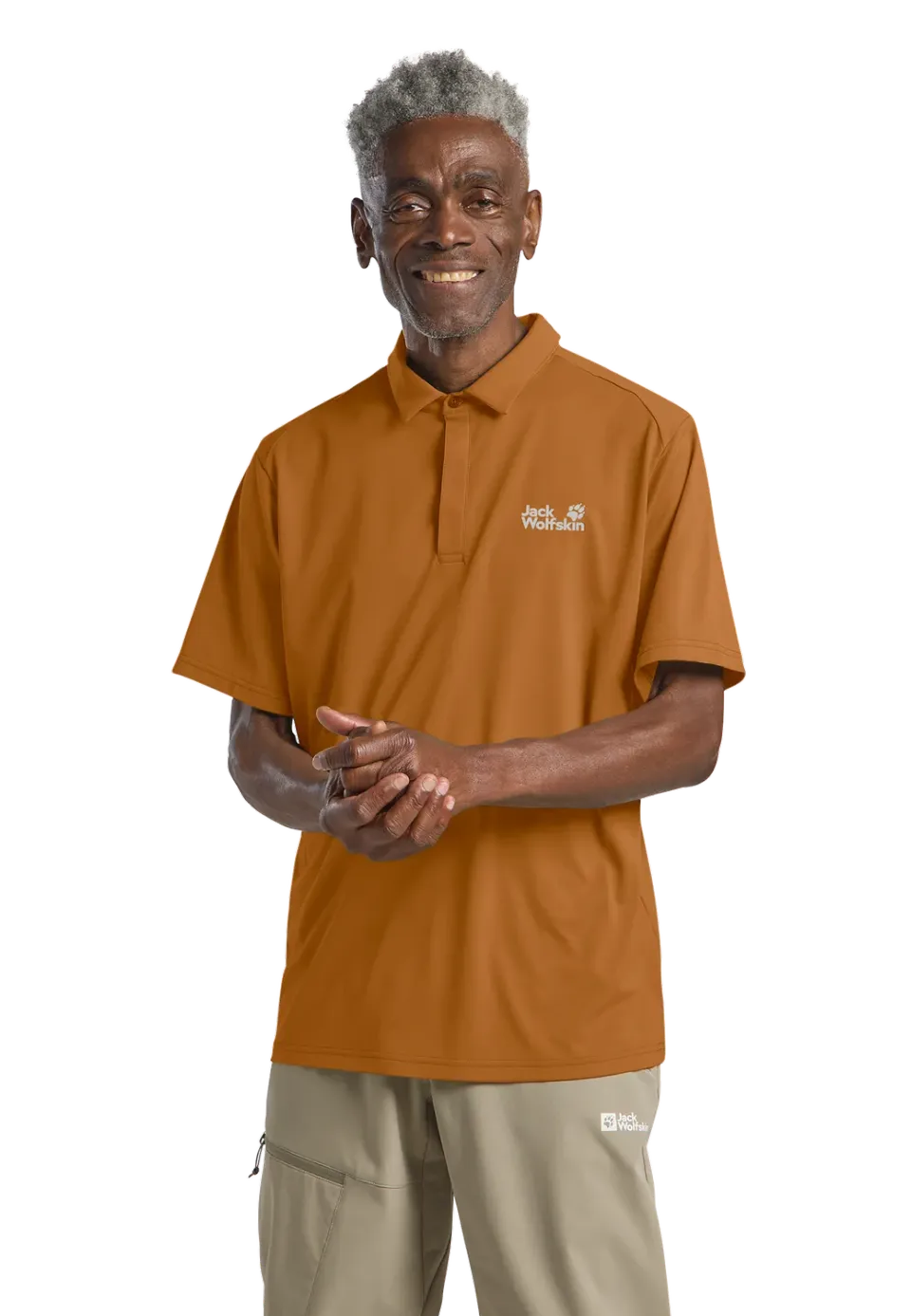 Jack Wolfskin Delgami Polo M Polo homme respirant