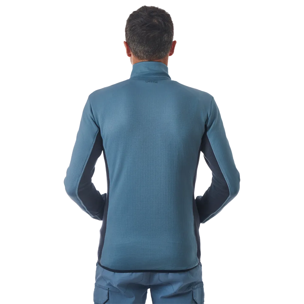 Lhotse Hakan polaire ardoise homme grid