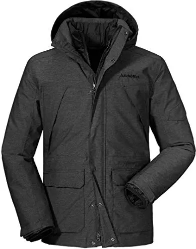 Schöffel Cusco2 3in1 veste homme noir longue respirante