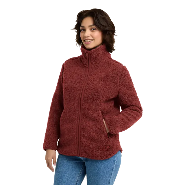 Jack Wolfskin High Curl Jkt W veste polaire femme sherpa