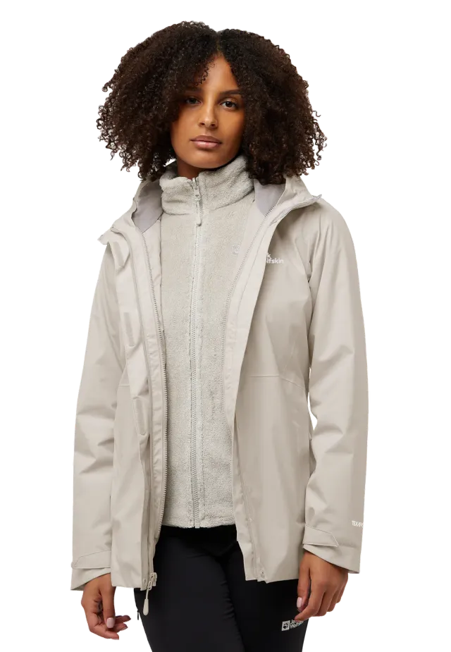Jack Wolfskin Rotwand 3in1 Jkt W veste 3 en 1 femme