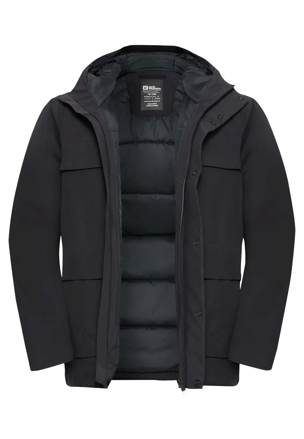 Jack Wolfskin Brandenburger JKT M veste imperméable homme hiver