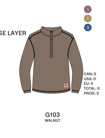 Orage Pathfinder sweat femme bouleau foncé
