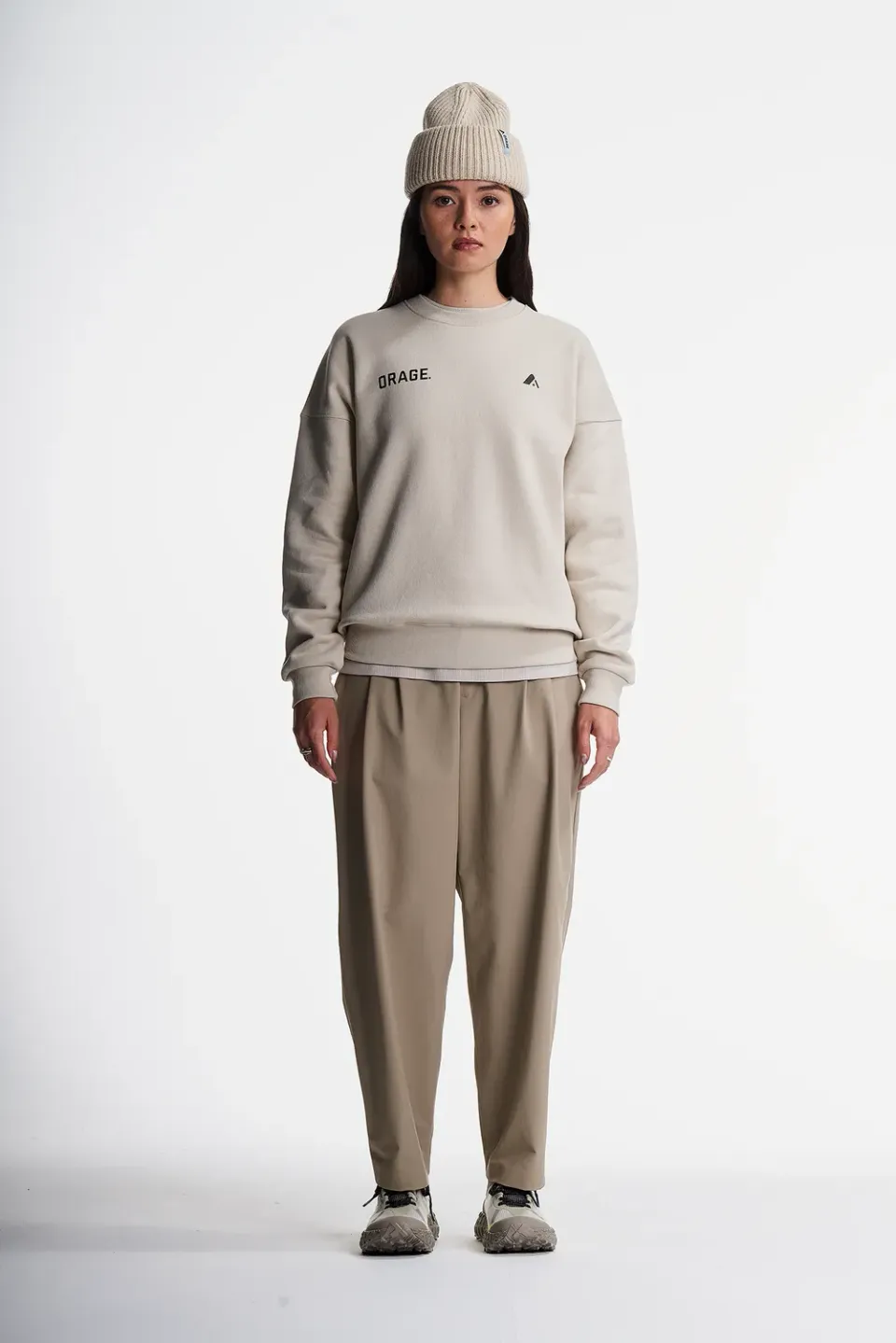 Orage Alpine R50308 sweat col rond Dark Birch