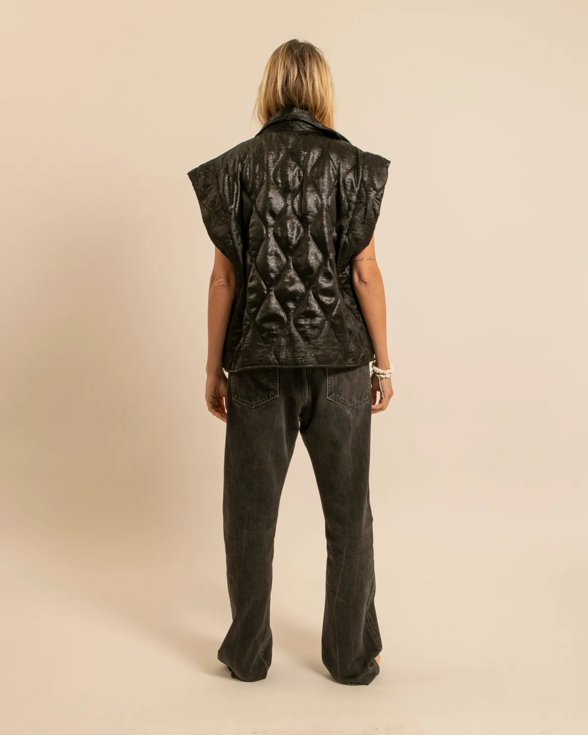 AOKYANOS Brooklyn irisé veste noire taille unique