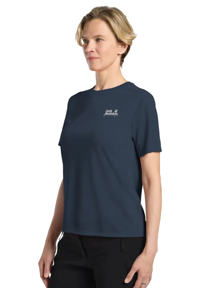 Jack Wolfskin Vonnan Graphic T W t-shirt sport femme respirant