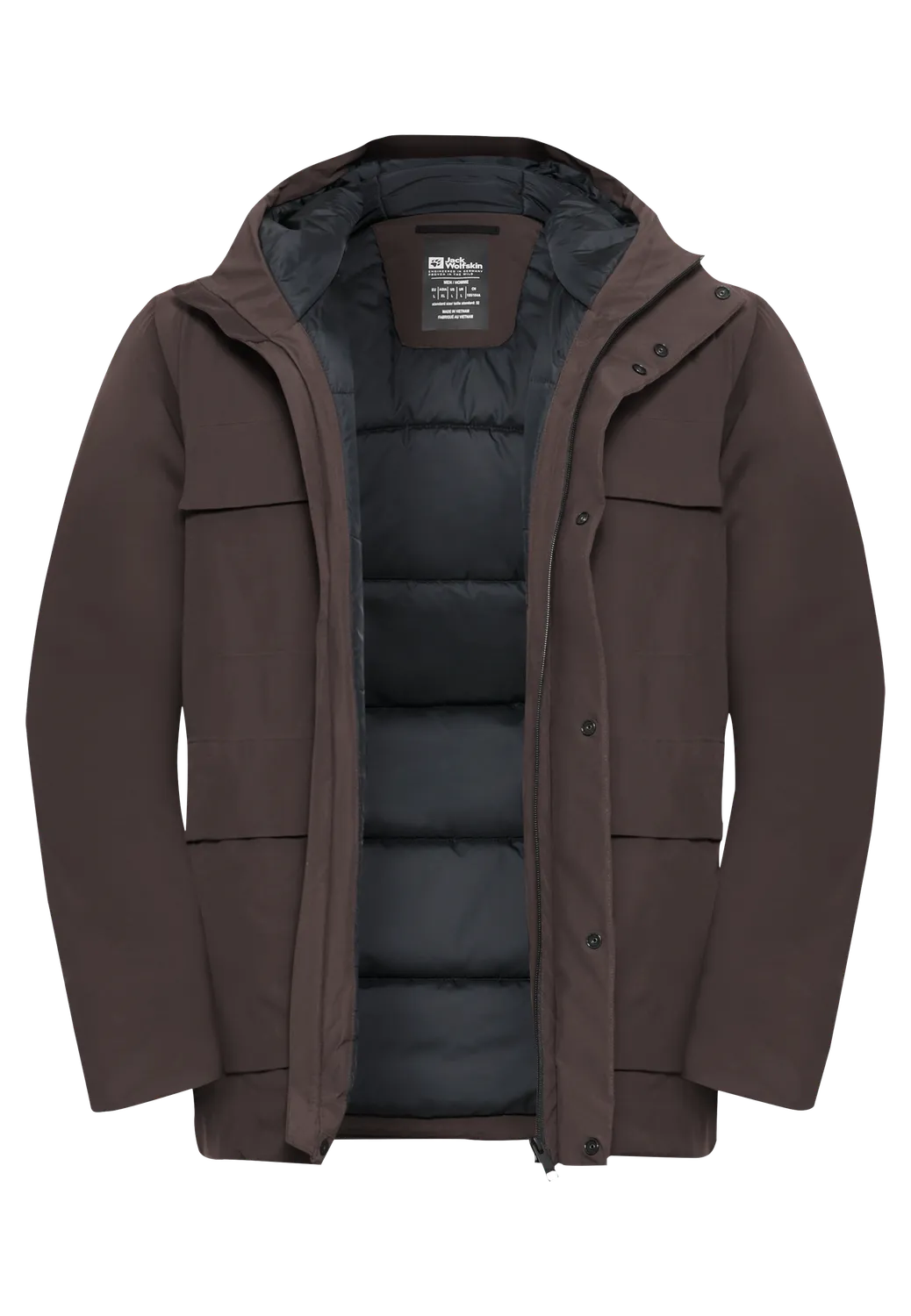 Jack Wolfskin Brandenburger JKT M veste hiver imperméable