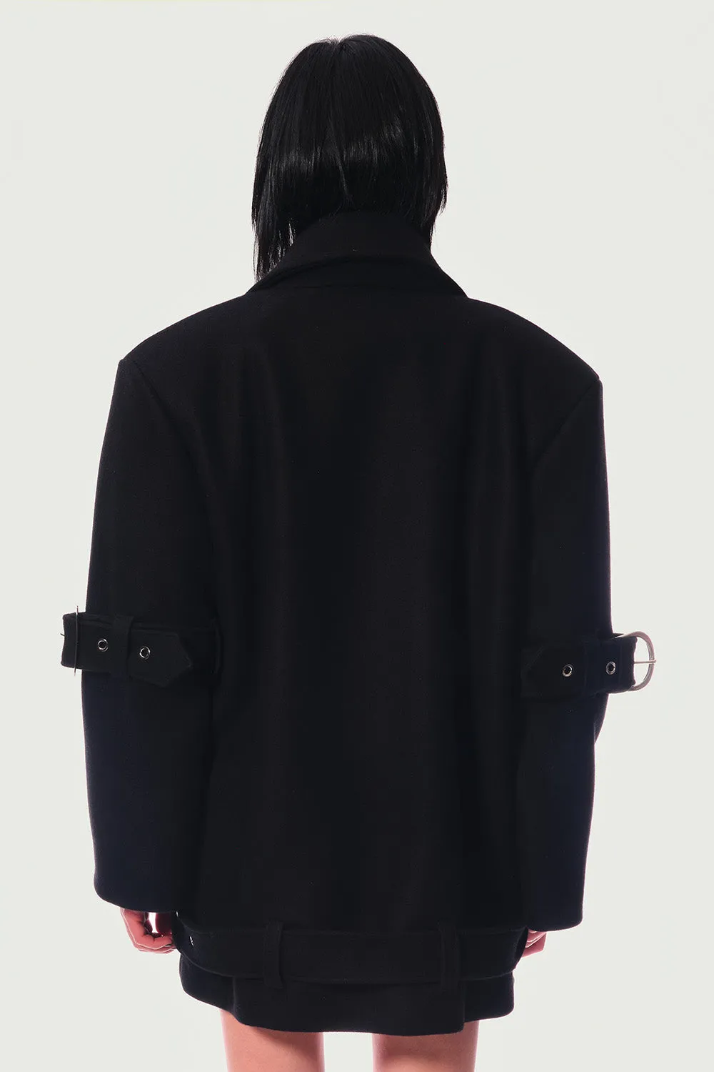 Jeanne Friot Awake Caban manteau oversize L
