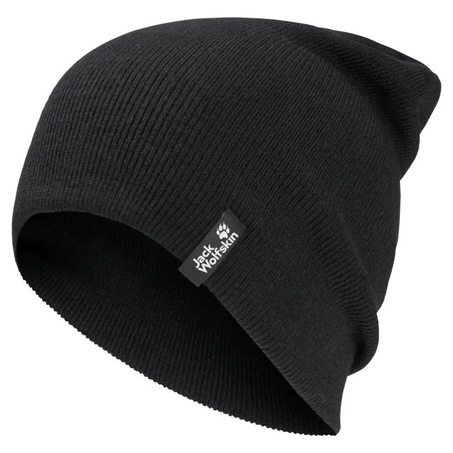 Jack Wolfskin Rib Beanie bonnet acrylique côtelé taille unique