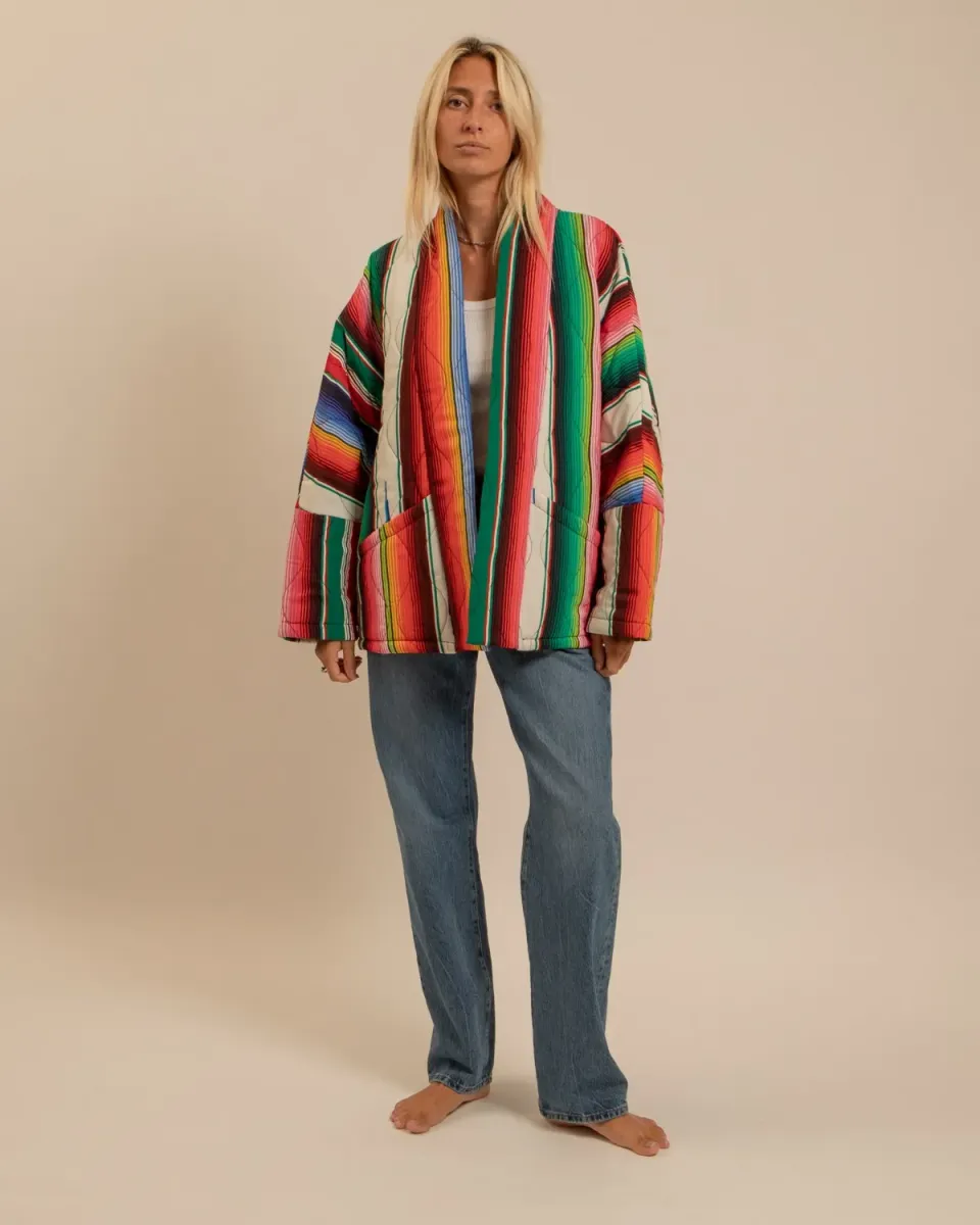 AOKYANOS Chicago veste kimono viscose mexicaine