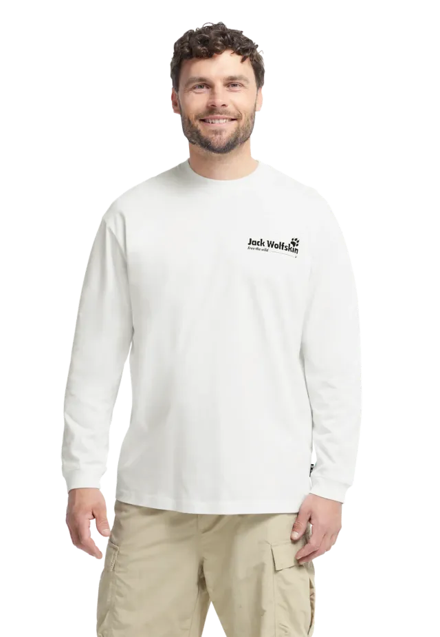Jack Wolfskin Confident LS T M t-shirt homme coton manches longues
