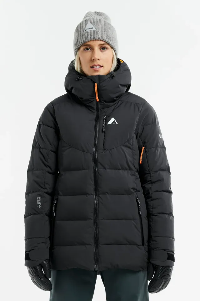 Orage Riya doudoune ski femme noire synthétique chaude