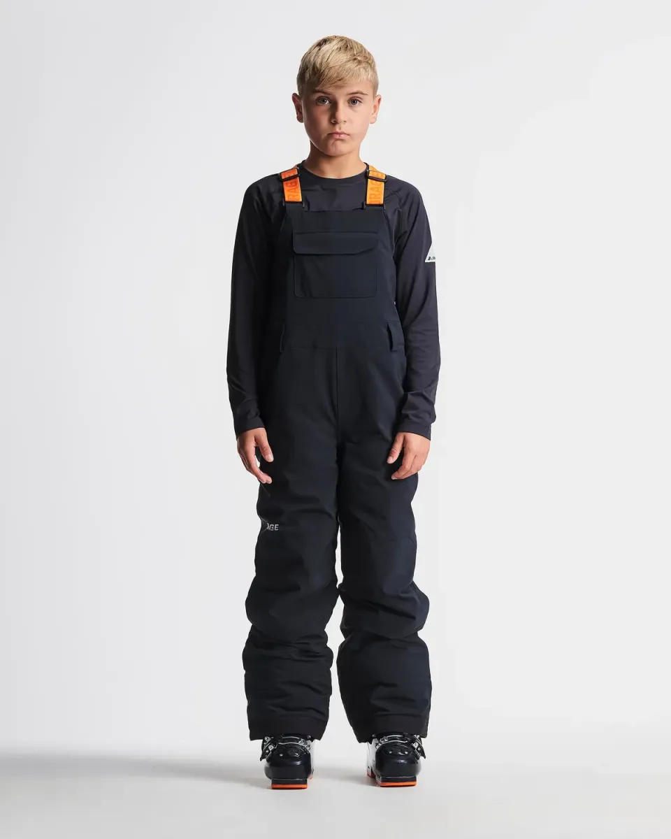 Orage Terrain N50601 salopette ski junior noir