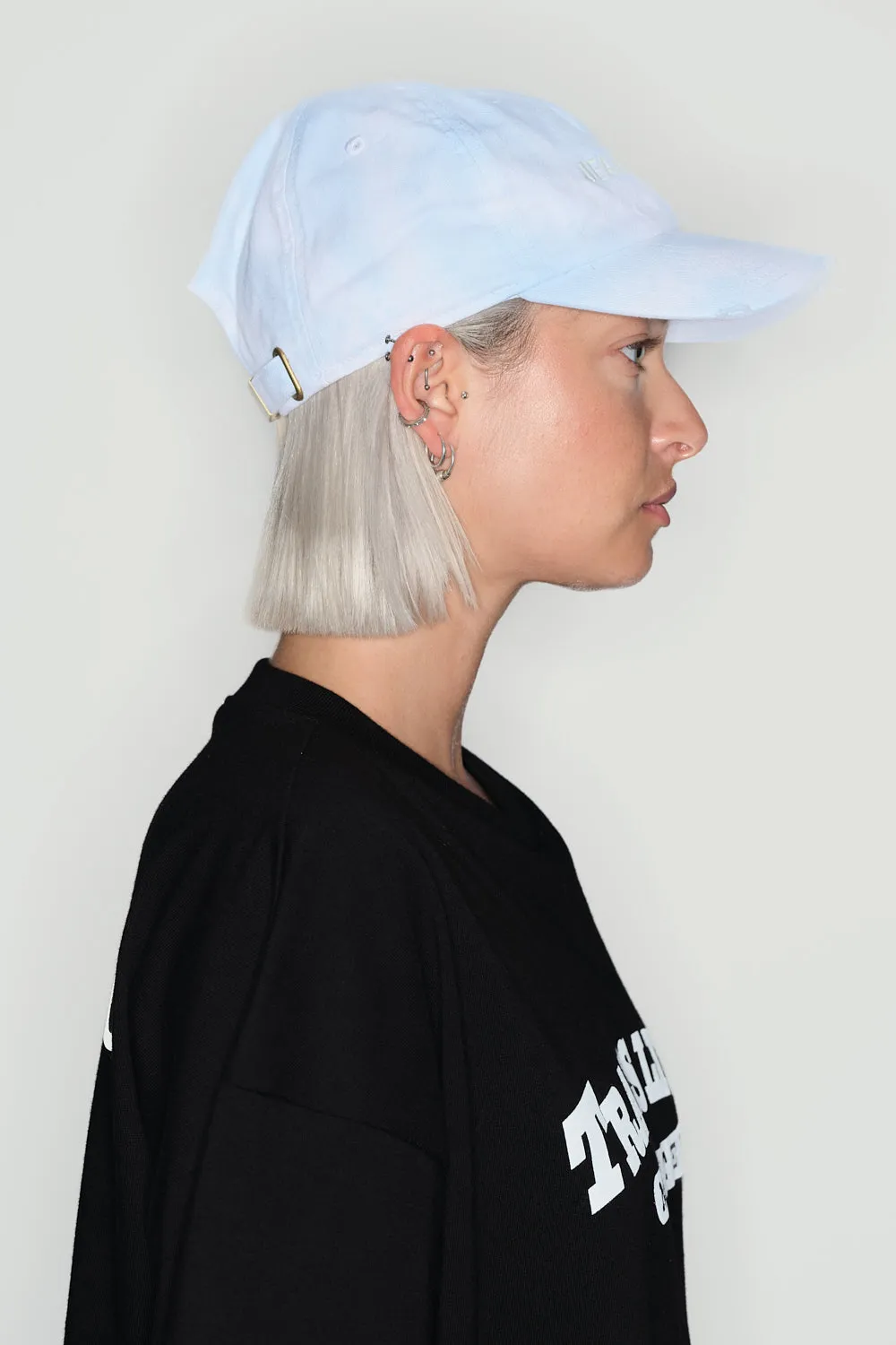 Jeanne Friot Resistance casquette tie-dye rose taille unique