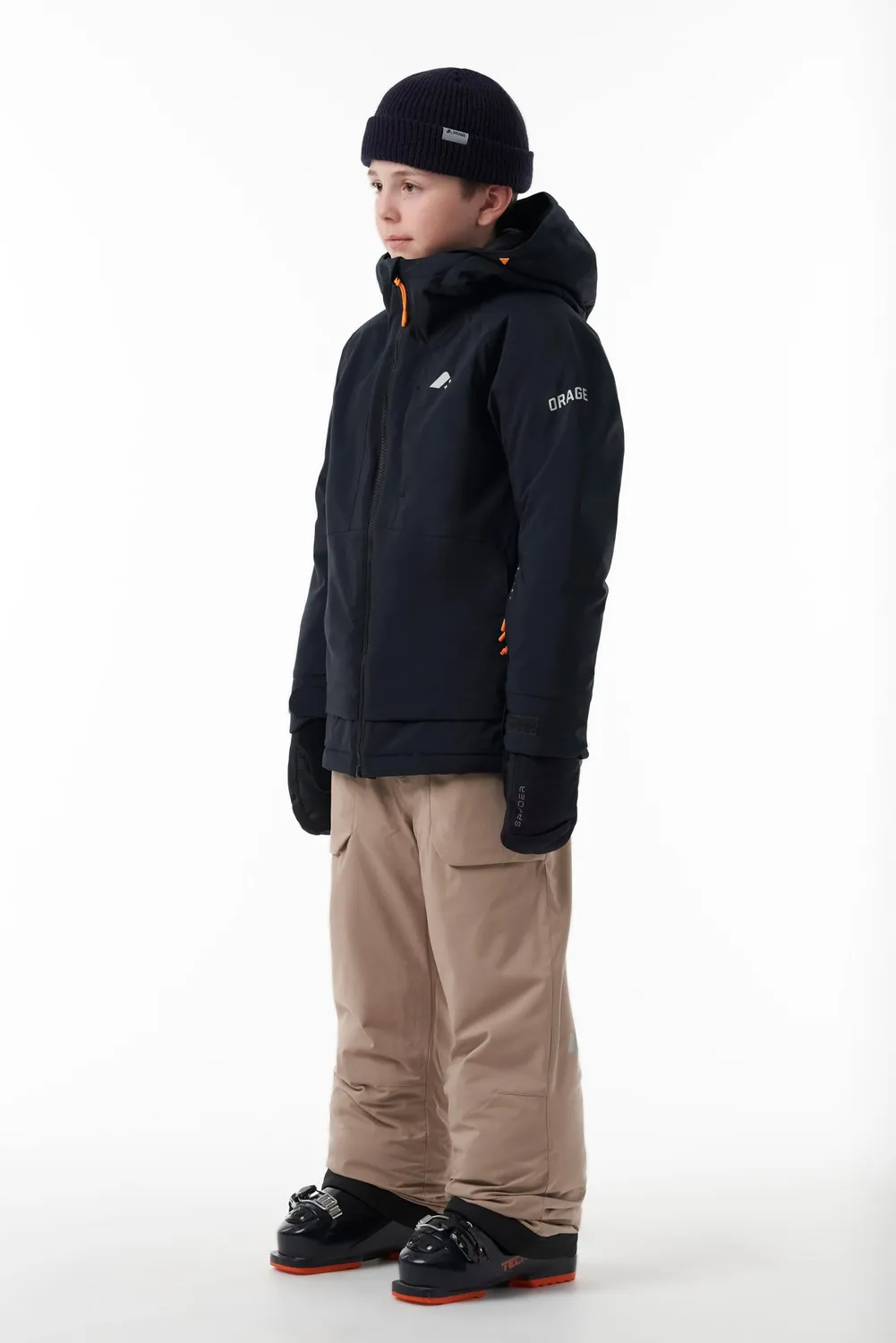 Orage Sutton veste ski garçon N101 isolée 120g