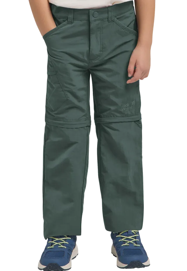Jack Wolfskin Safari Zip Off Pants K pantalon enfant convertible