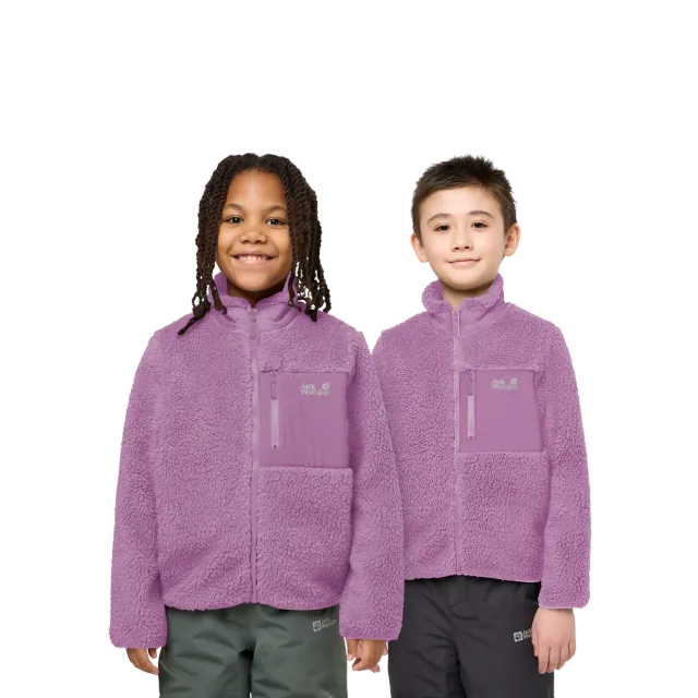 Jack Wolfskin Ice Curl veste polaire enfant chaude
