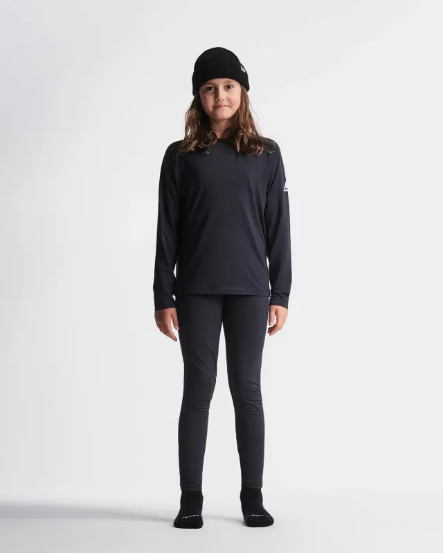 Orage Union sous-vêtement ski enfant noir stretch