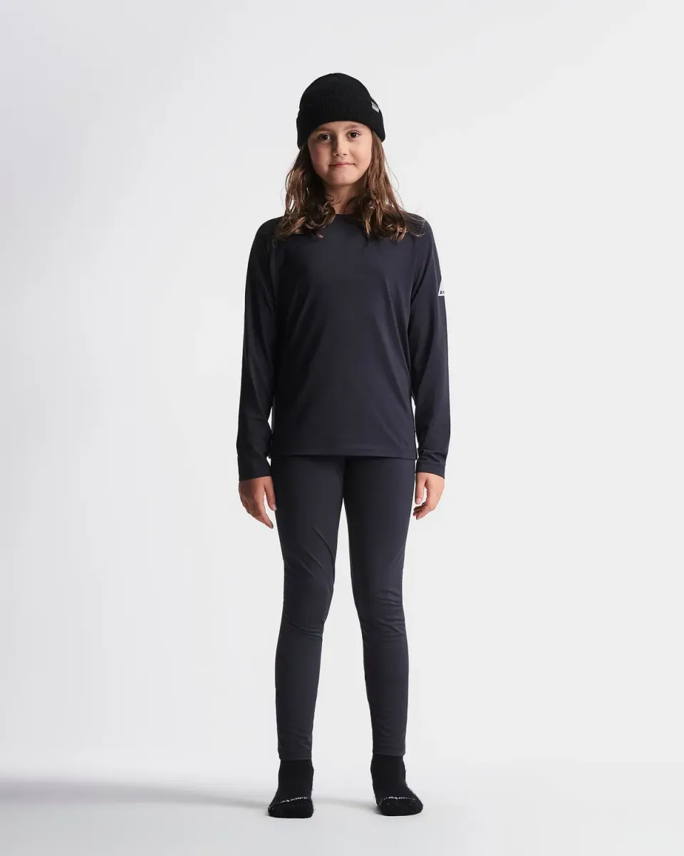 Orage Union sous-vêtement ski enfant noir stretch
