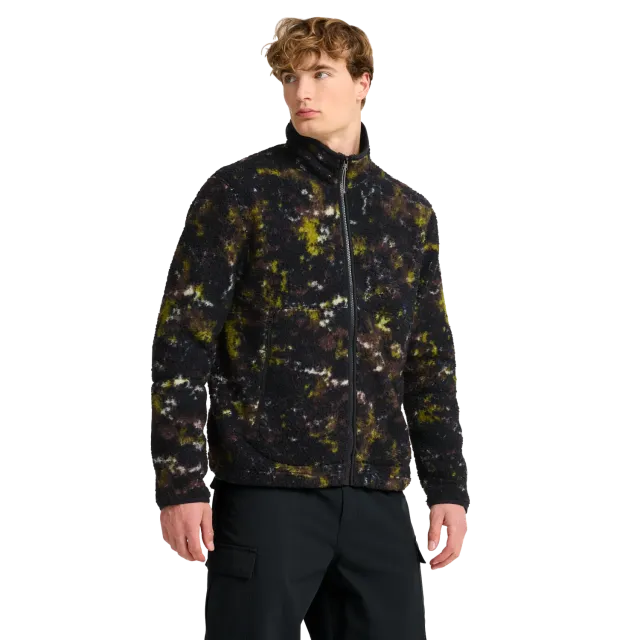Jack Wolfskin Stone Lite Aop veste polaire homme sherpa