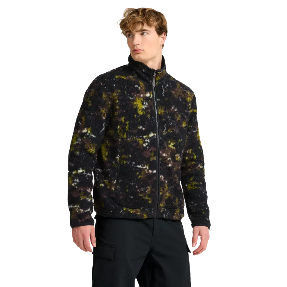 Jack Wolfskin Stone Lite Aop veste polaire homme sherpa