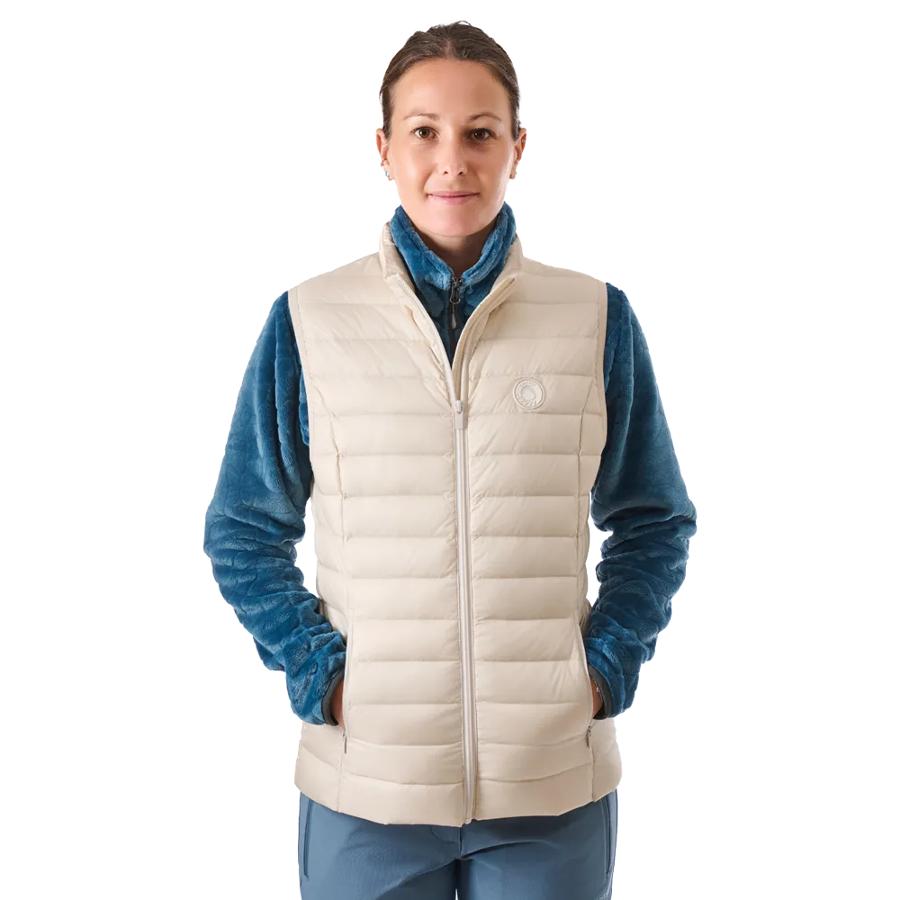 LHOTSE Nilda doudoune sans manche sand duvet