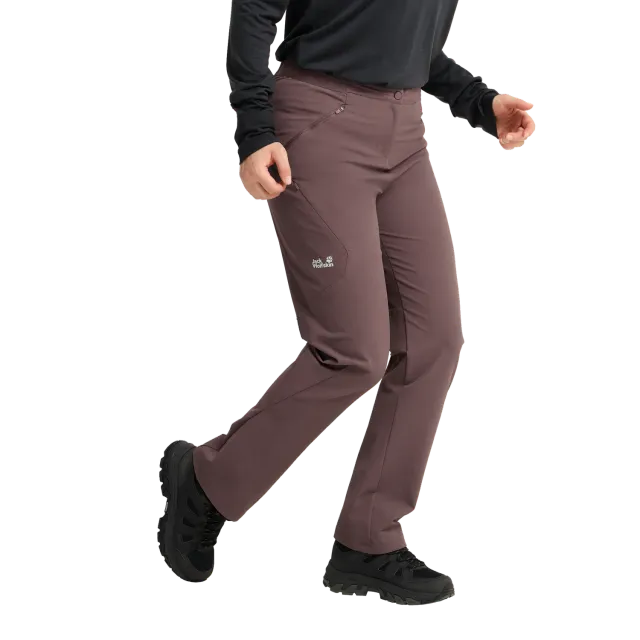Jack Wolfskin Activate Flex Pants W pantalon femme coupe droite