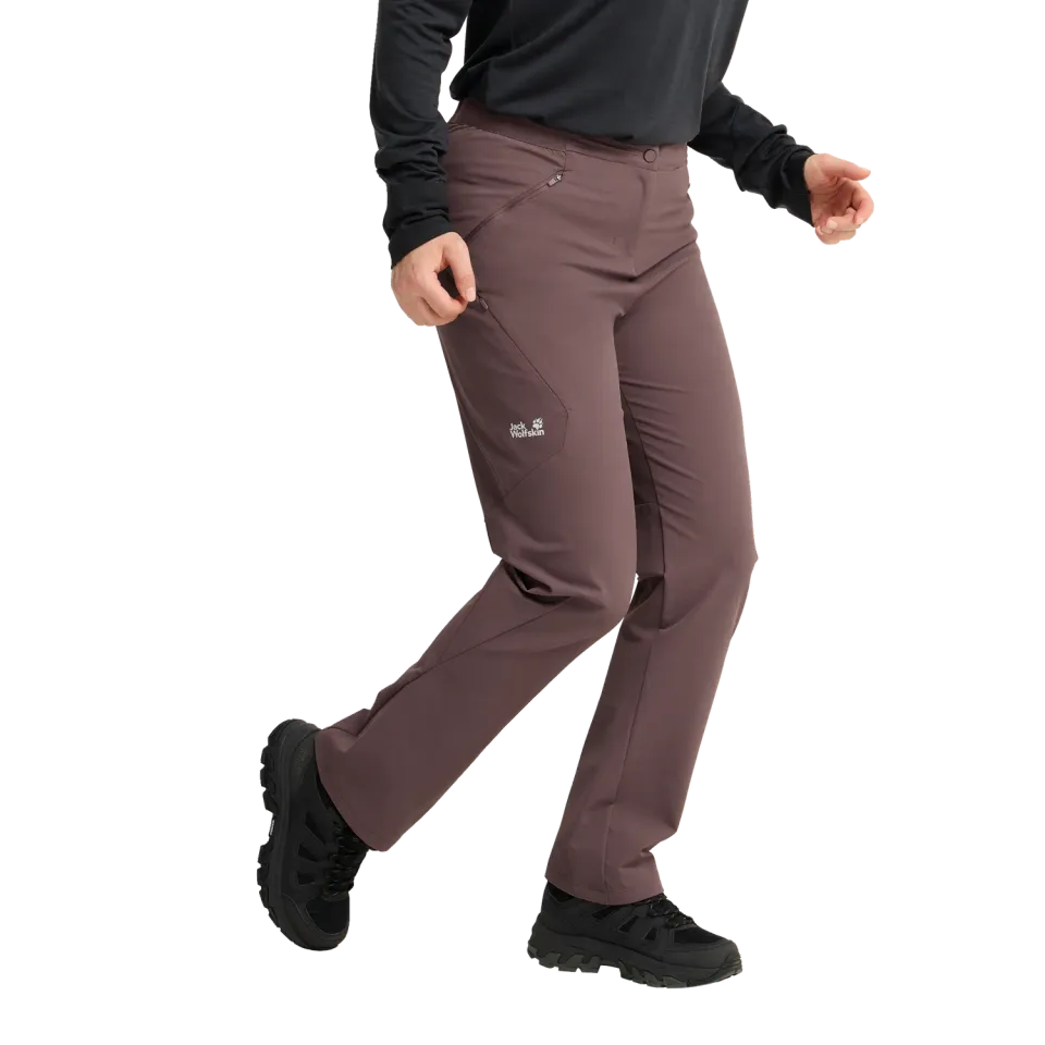 Jack Wolfskin Activate Flex Pants W pantalon femme coupe droite