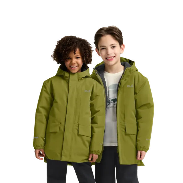 Jack Wolfskin Canvey JKT parka enfant chaude