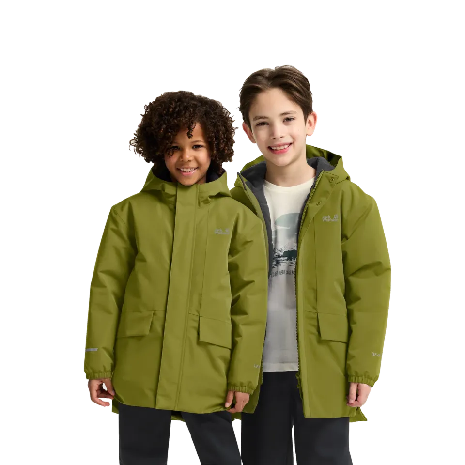 Jack Wolfskin Canvey JKT parka enfant chaude
