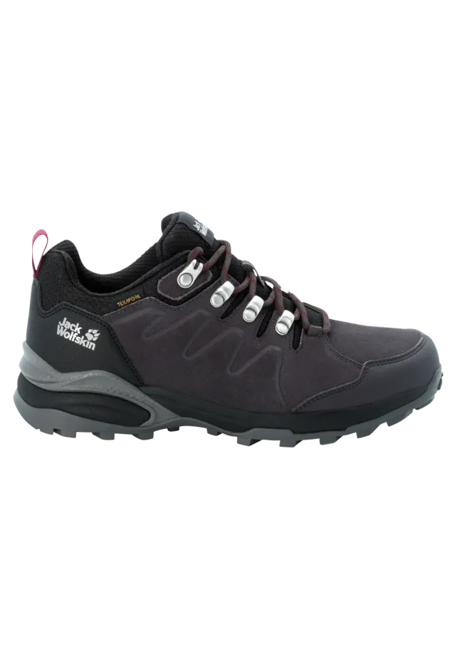 Jack Wolfskin Refugio Texapore Low chaussures rando femme cuir