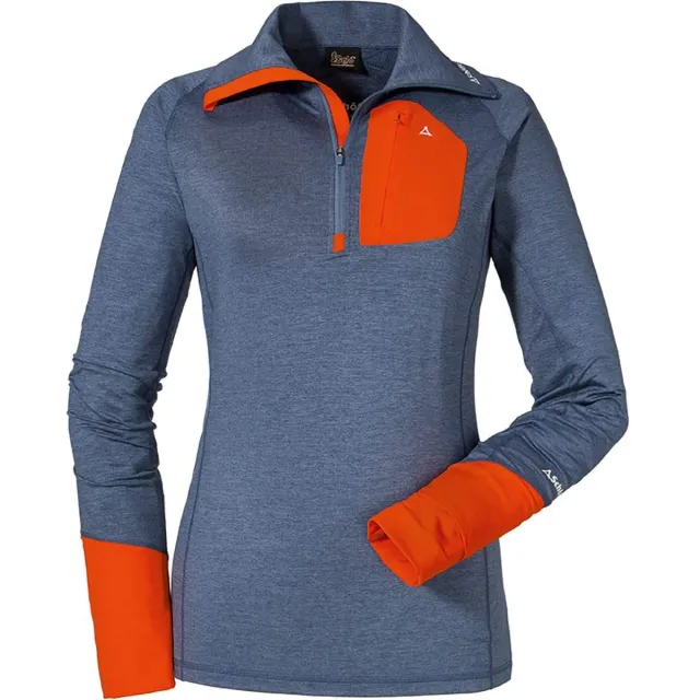 Schöffel Annapolis longsleeve sous-pull indigo 38