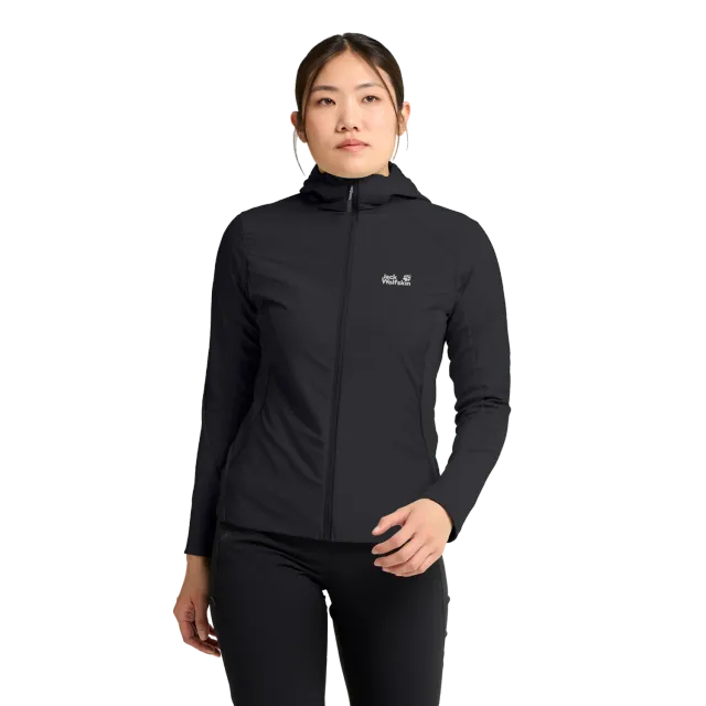 Jack Wolfskin Astrotrail Hooded Hybrid W veste femme coupe-vent