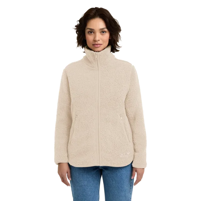 Jack Wolfskin High Curl JKT W veste femme sherpa