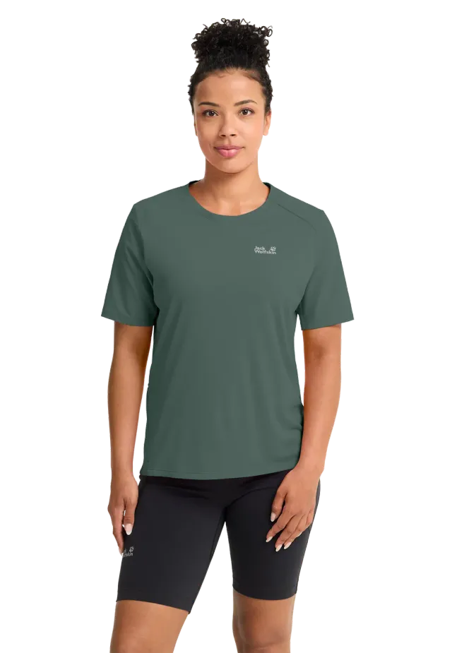 Jack Wolfskin Prelight Suncool Duro T t-shirt femme anti-UV
