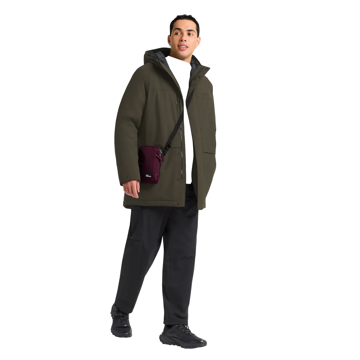 Jack Wolfskin Cold Camp Coat M parka homme longue chaude
