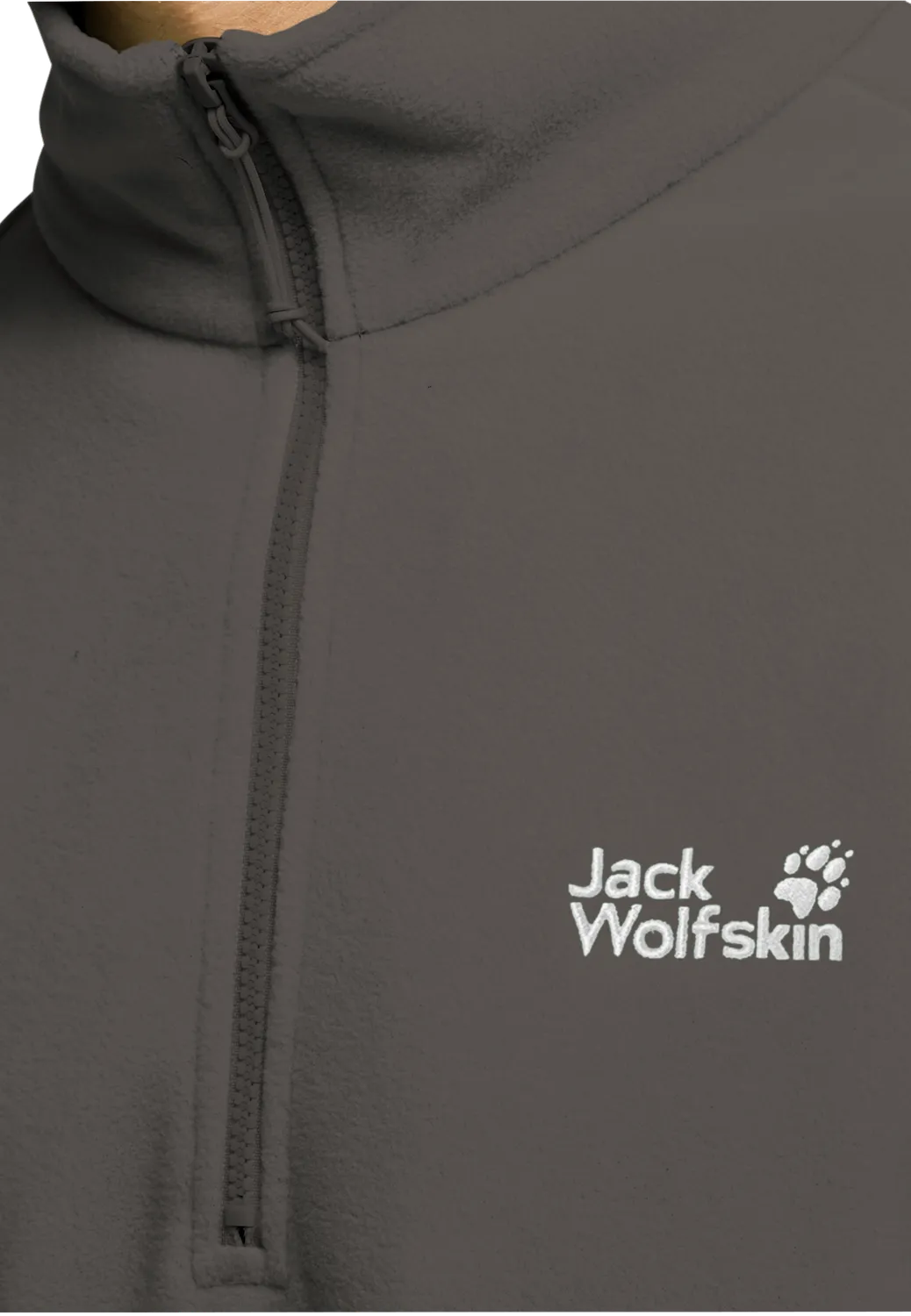 Jack Wolfskin Taunus 100 HZ M pull polaire homme demi-zip
