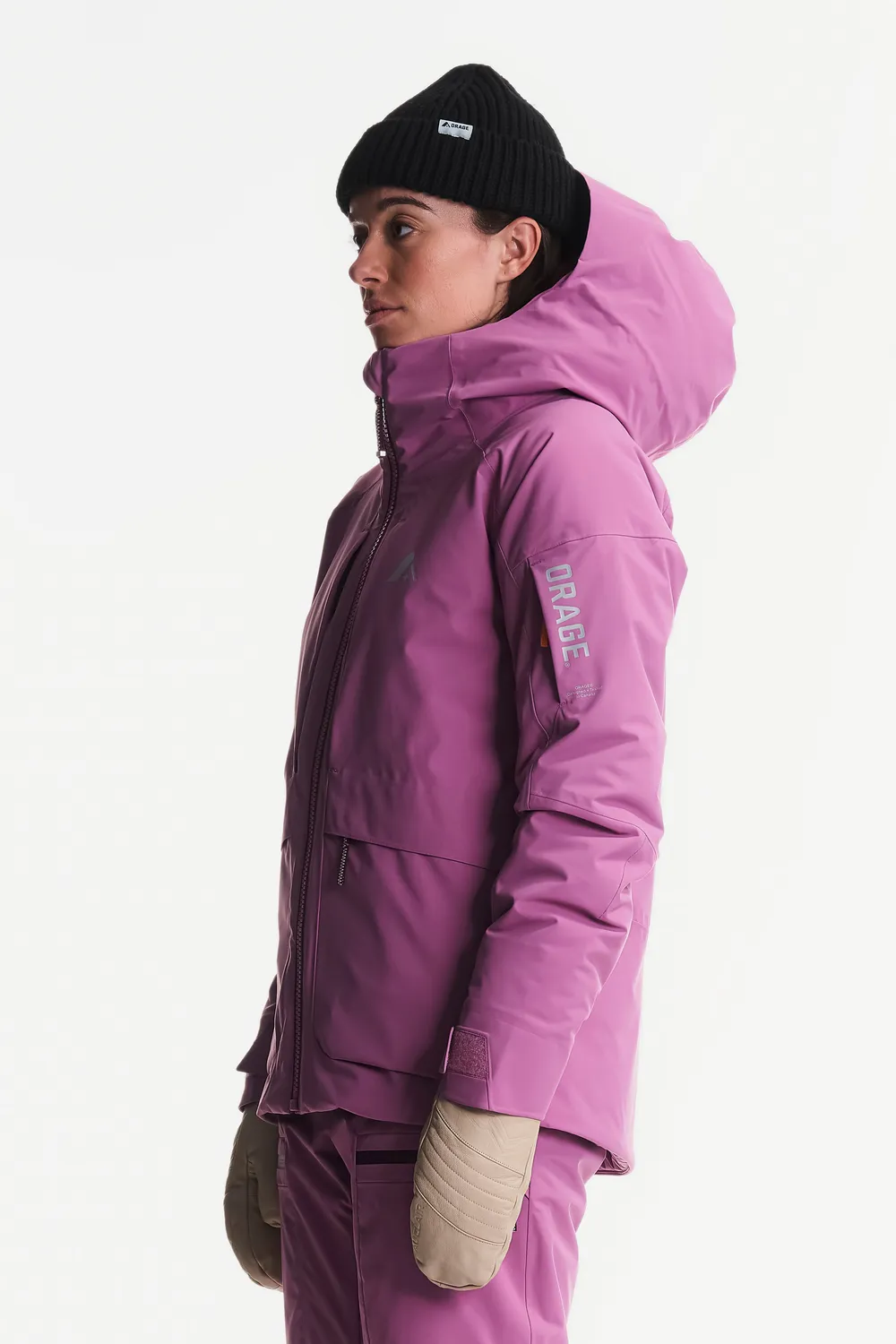 Orage Glades R21006 veste ski femme Dark Birch isolante