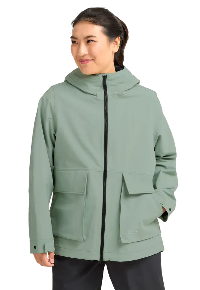 Jack Wolfskin Nabur 2L Jkt W veste femme ville imperméable