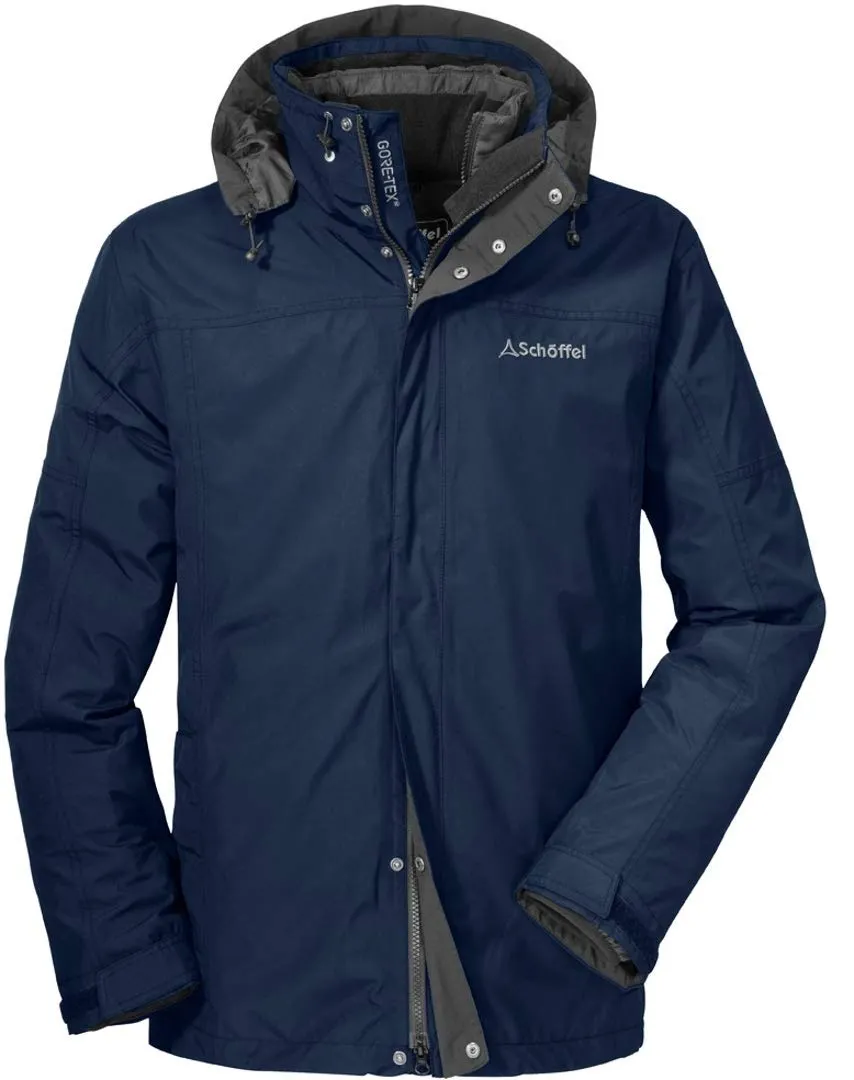 Schöffel Nelson DJ veste homme bleu marine Gore-Tex 2-en-1