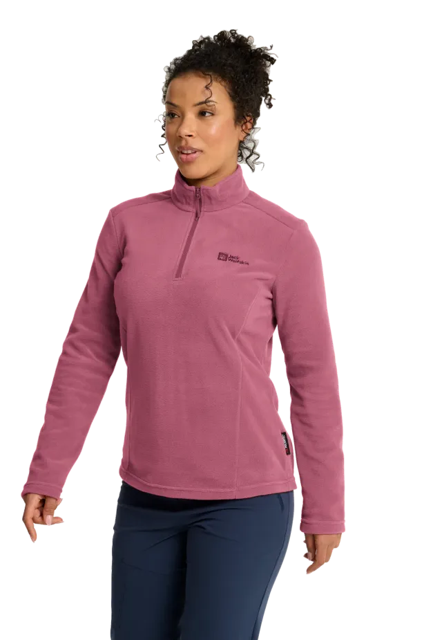 Jack Wolfskin Taunus HZ W polaire femme demi-zip