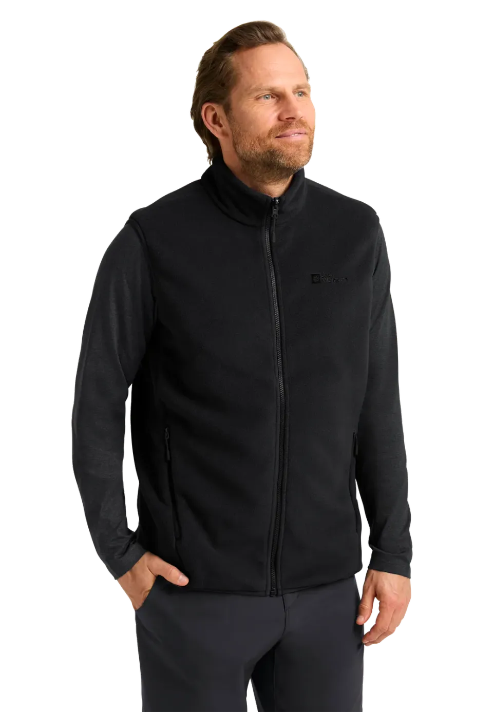 Jack Wolfskin Waldsteig FZ Vest M gilet polaire