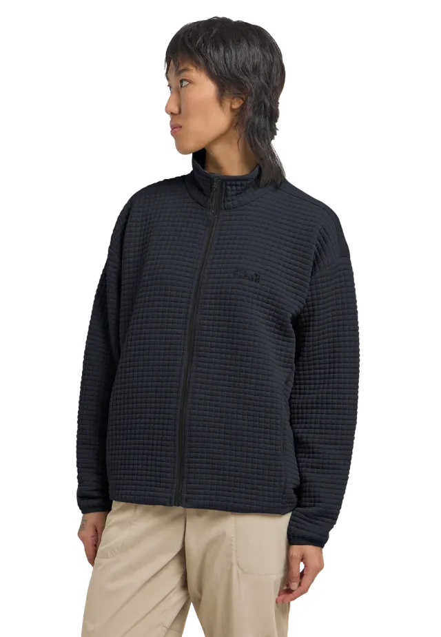 Jack Wolfskin Mogari FZ W polaire gaufrée femme