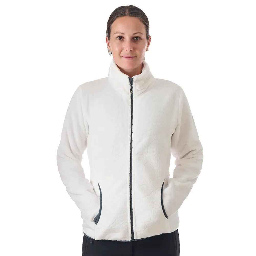 LHOTSE Vanina polaire white ajustée