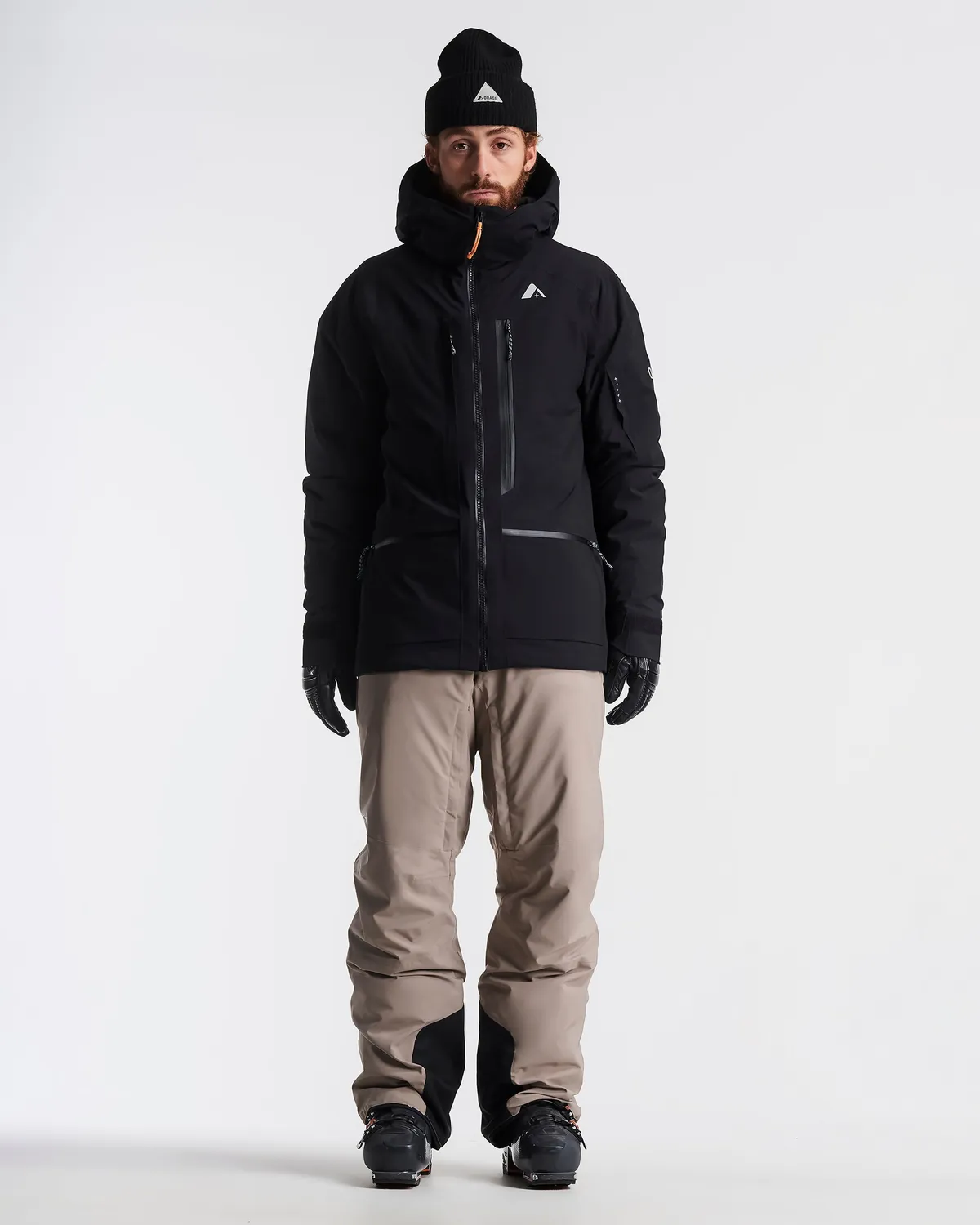 Orage Tyrrell P11005 veste ski homme noir isolée